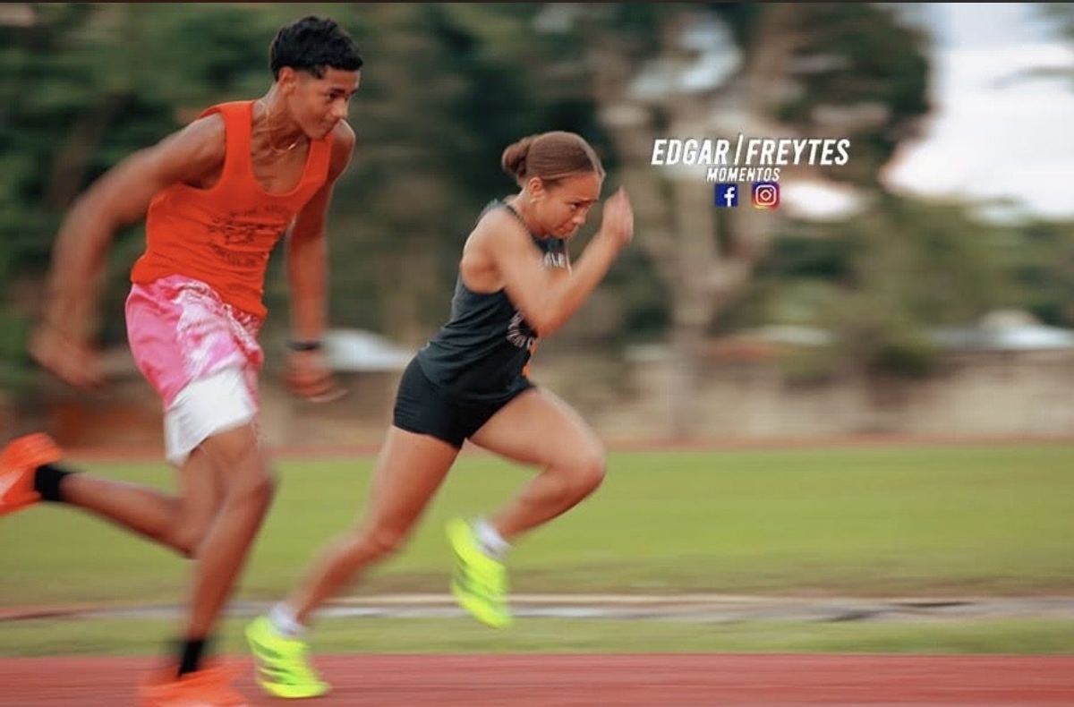 Entrenamiento de velocidad en la pista